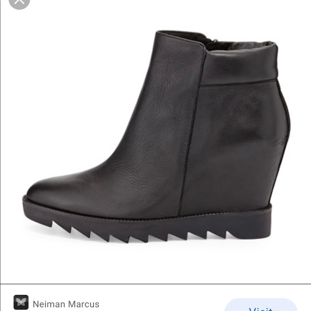 Ash Leather Wedge boot. Size 41 EURO 10/10.5 USA